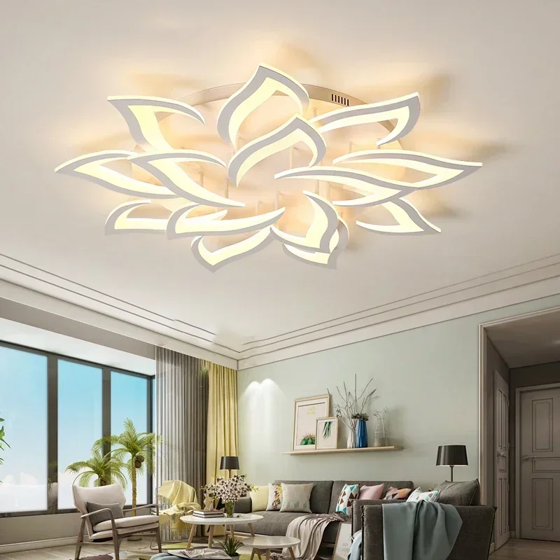 Interior Design Studio - Desainer LED kelopak lampu gantung ruang