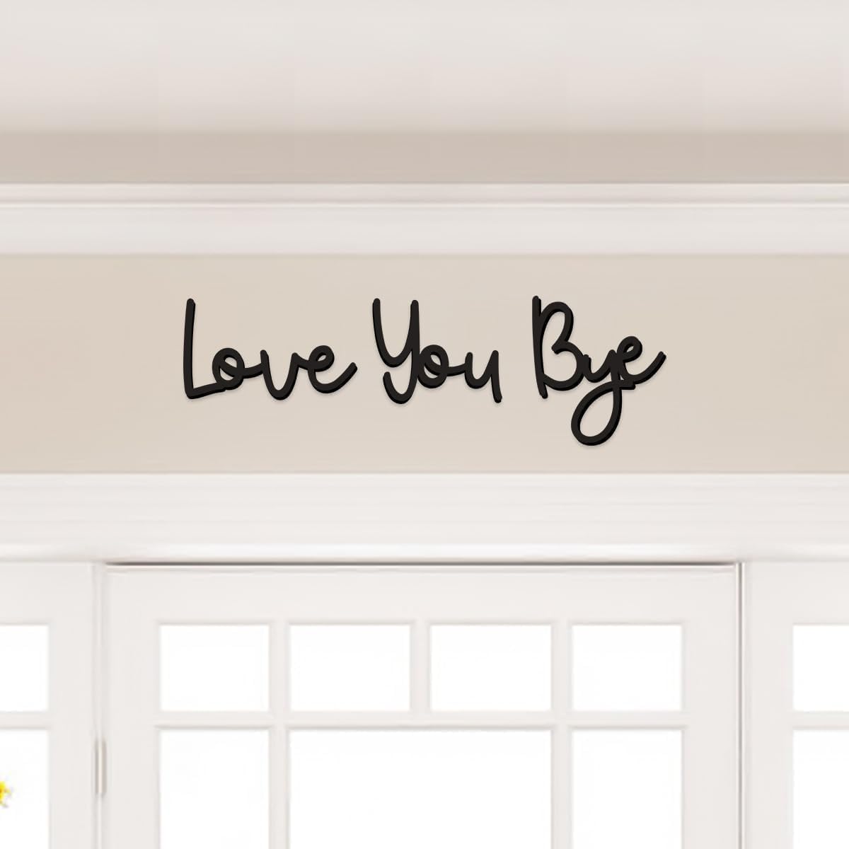 Interior Design Quotes - Dekorasi Rumah tanda kayu Love You