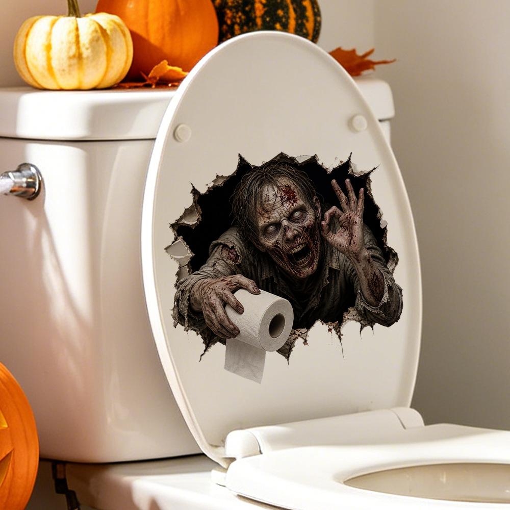 Interior Design Quotes - Stiker Dinding Halloween Hantu Menyeramkan Dekorasi