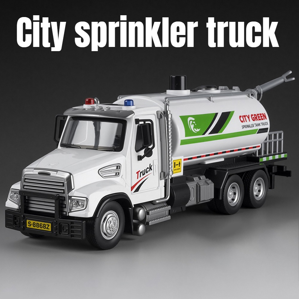 Engineering And Interior Design - 1:32 Truk Penyiram Kota Model Mobil