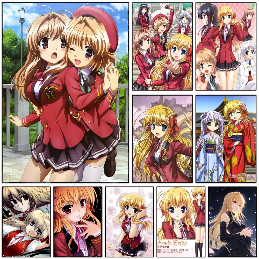 Interior Design Visualizer - Poster Bertema Game Visual Novel F-fortune,