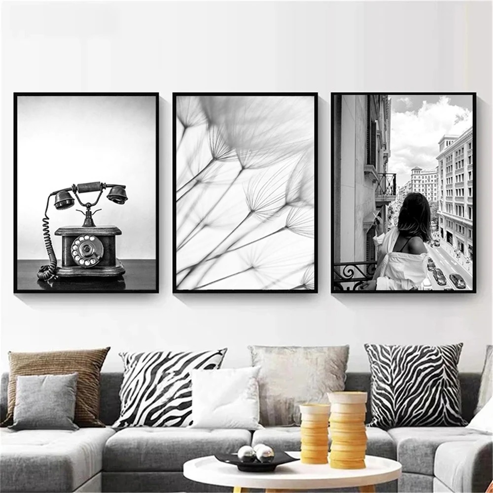 Telepon Retro lukisan minyak m - Interior Design Studio ulasan dan harga
