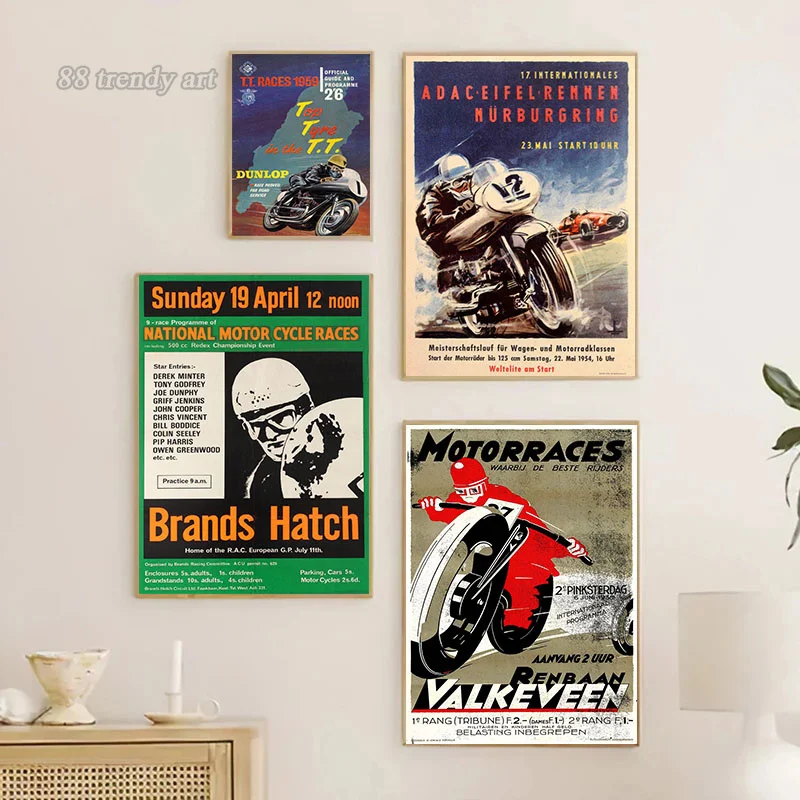 Vintage 24 Horas AS poster Kej - Interior Design Studio ulasan dan harga