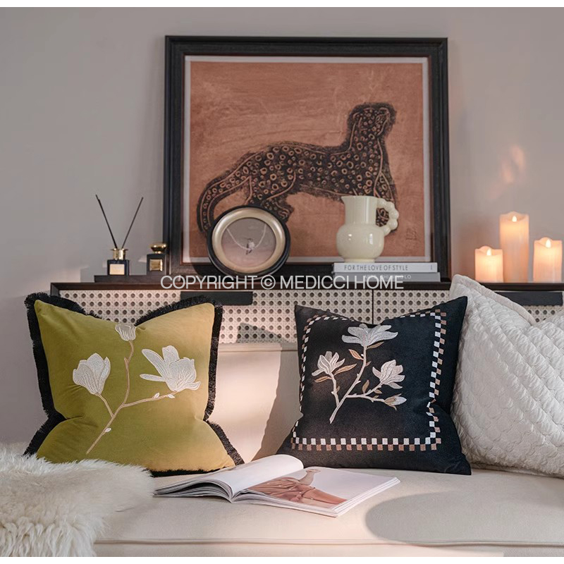 Medicci sarung bantal lempar d - Interior Design Studio ulasan dan harga
