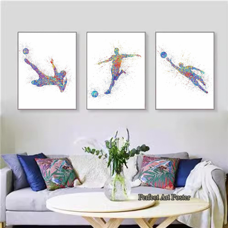 Cat air sepak bola pria bermai - Interior Design Studio ulasan dan harga