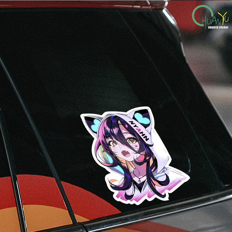Stiker Dinding Kepala Gadis An - Interior Design Quotes ulasan dan harga