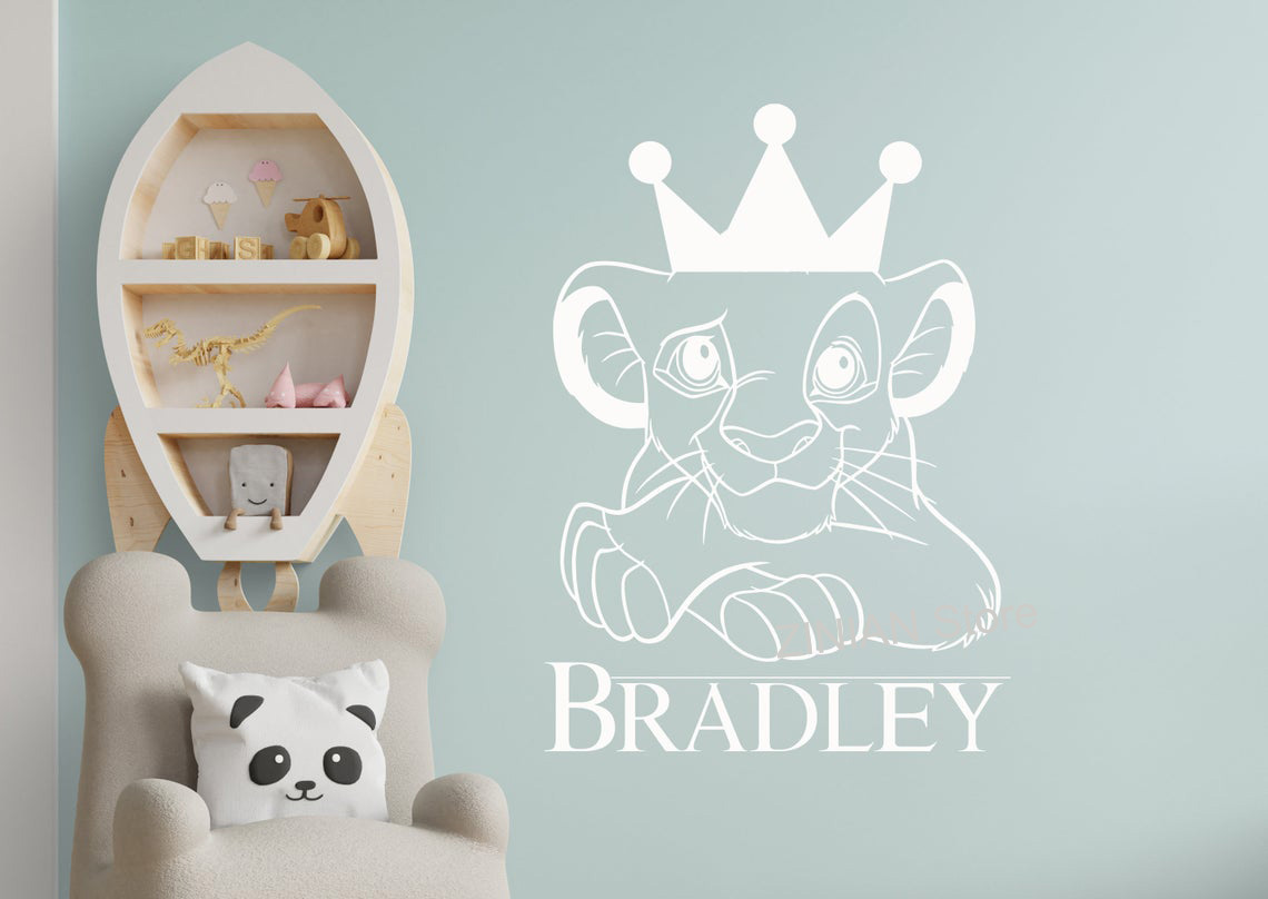 Personalisasi anak Nama singa  - Interior Design Quotes ulasan dan harga