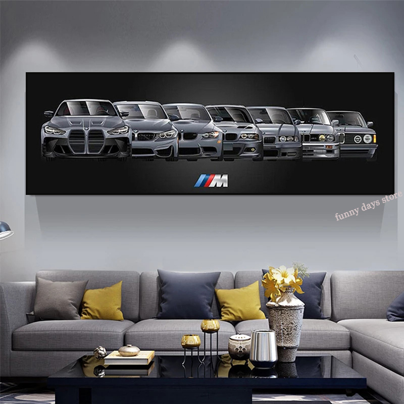 Supermar B M W mobil mewah M3  - Interior Design Studio ulasan dan harga
