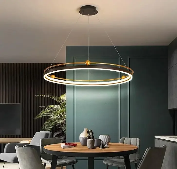 Lampu gantung LED modern bentu - Engineering And Interior Design ulasan dan harga