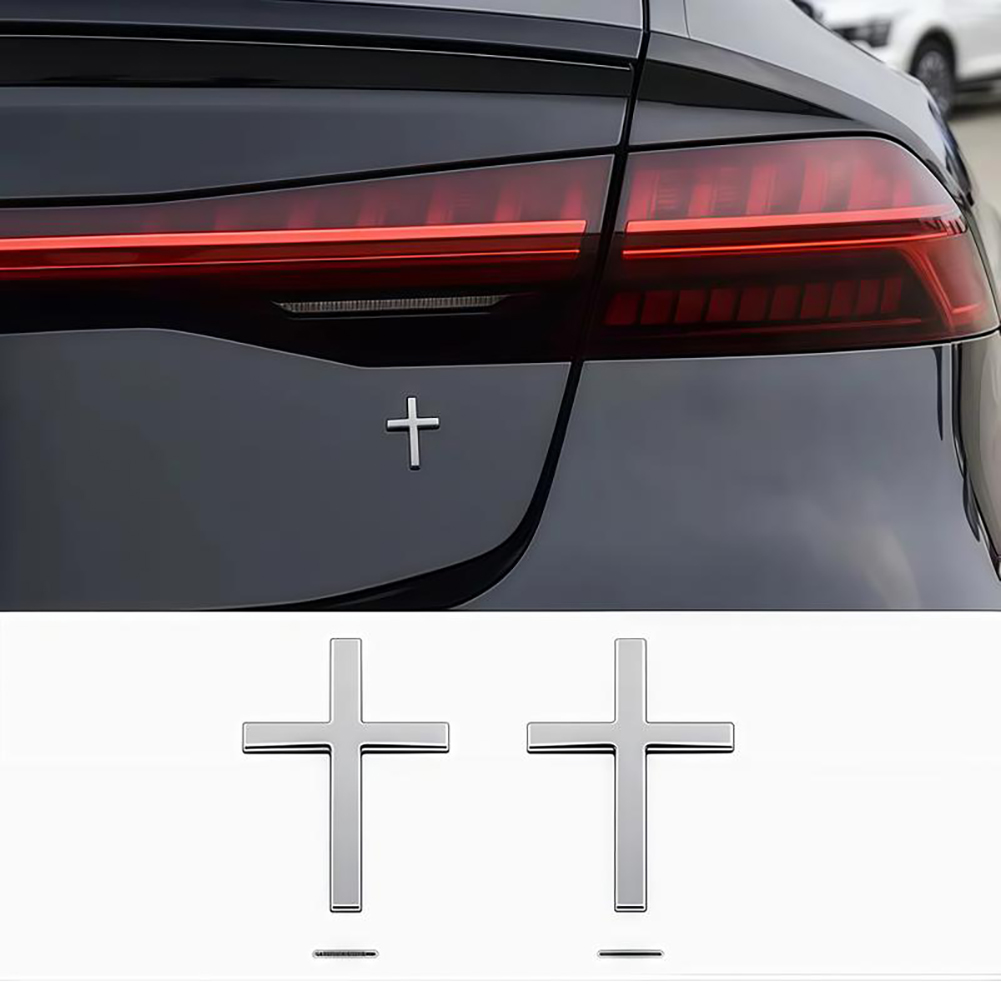 Christian Cross-Sticker SUV Ca - Interior Design Degree ulasan dan harga